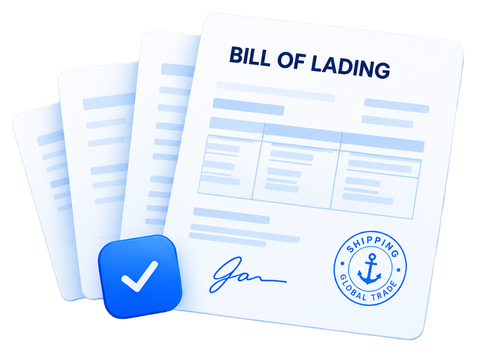 Документы Bill of Lading